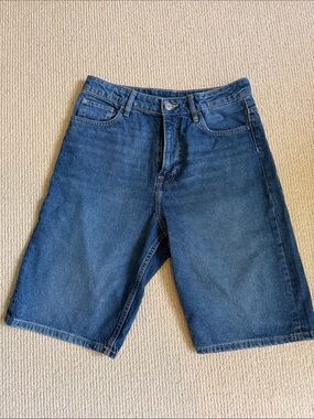 H&M Youth Loose Denim Shorts.